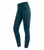 Legginsy jeździeckie damskie zimowe Ella ELT - Waldhausen - petrol blue